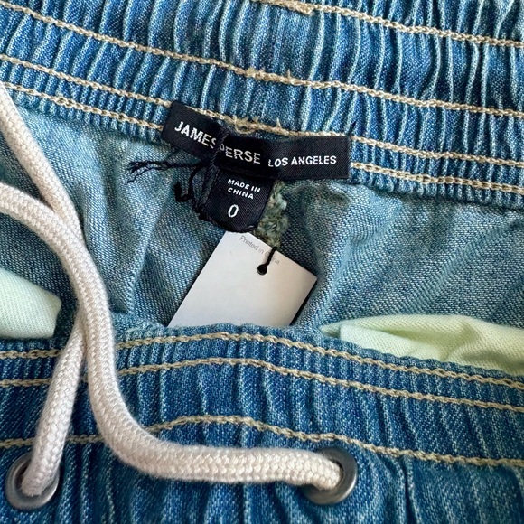 NWT James Perse Denim Cargo Pants XS - Picture 6 of 12